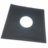 Okładka papierowa na płyte 12" - czarna - 10 szt