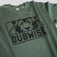 Koszulka Dubwise zielona + czarny nadruk